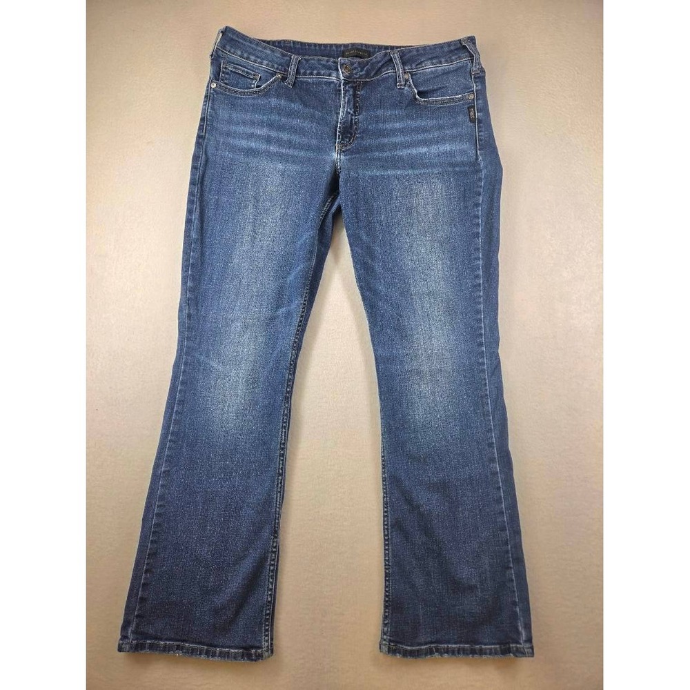 Silver Jeans Co Suki Slim Bootcut Jeans Womens 36x31 Medium Wash L93616SDK424